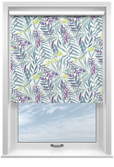 Watercolour Jungle, Lush - Roller Blind